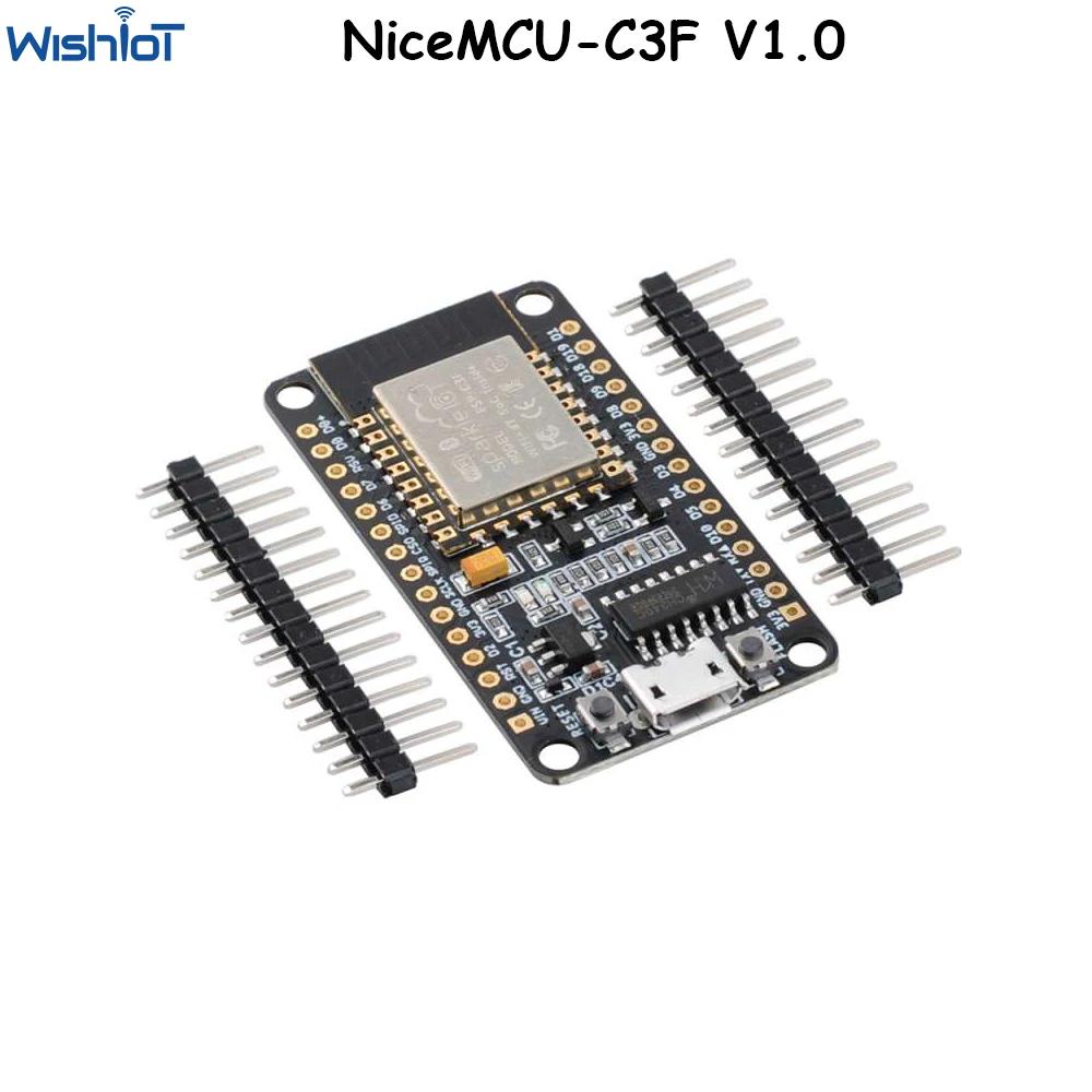Ʈ IOT Ʈ NiceMCU-C3F V1.0 ESP32-C3    , 32 Ʈ RISC-V ̱ ھ μ, 4MB ÷